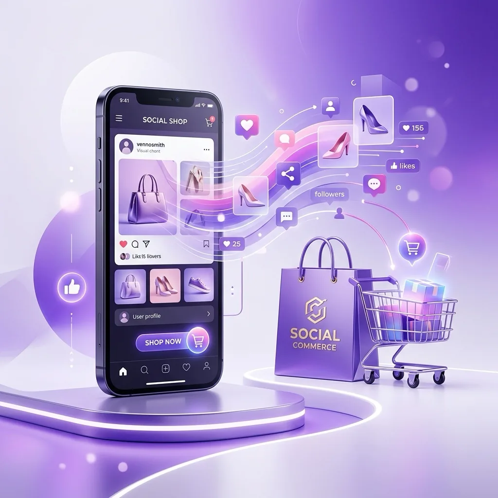 Smartphone et panier : social commerce